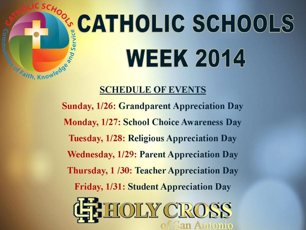 Catholic Schools Week 2014 – HC Blog